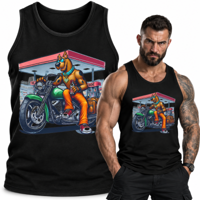 TANK TOP ŚMIESZNY SCOBIE SIDE
